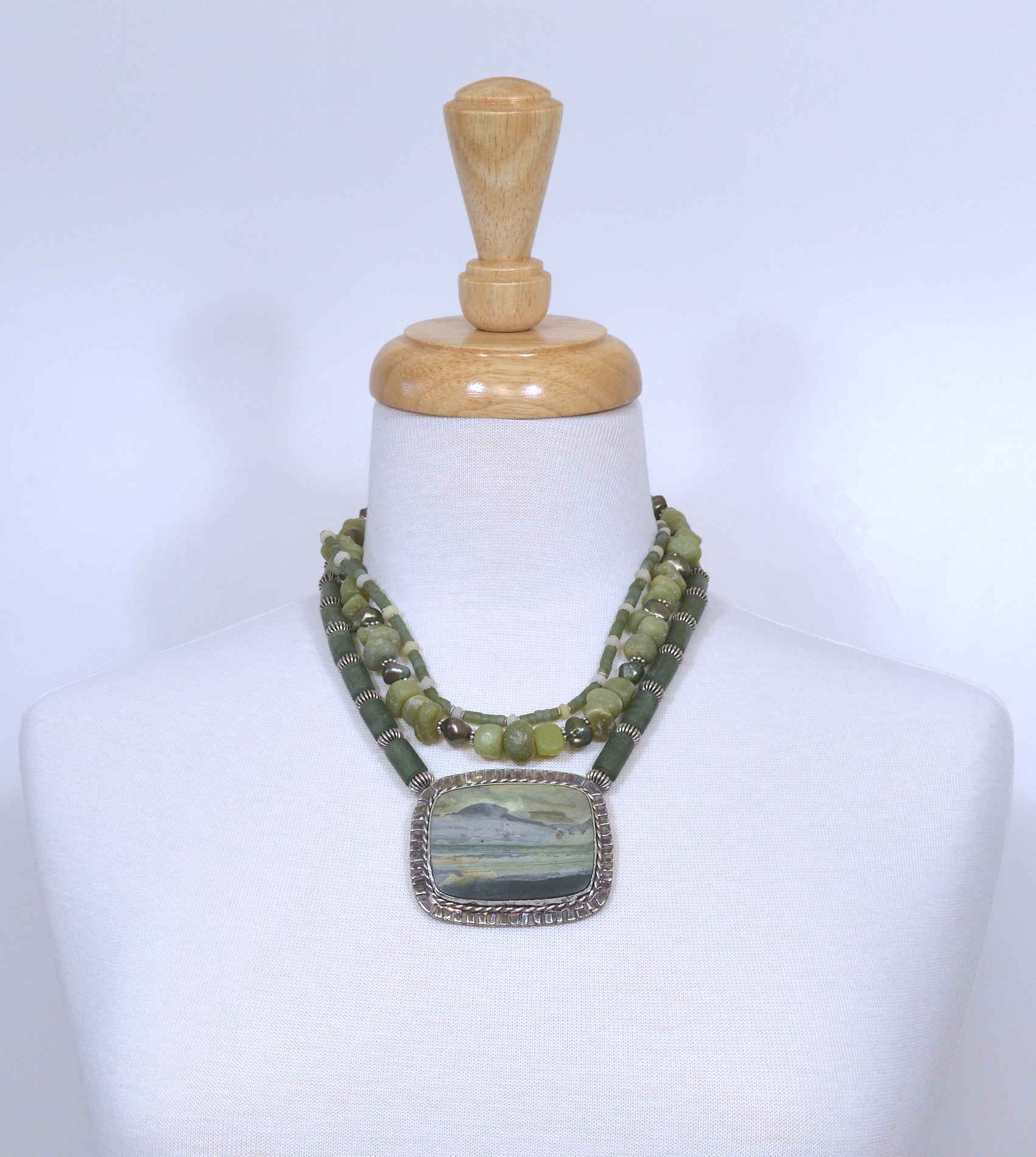 Voyage of St. Brendan Necklace and Earrings